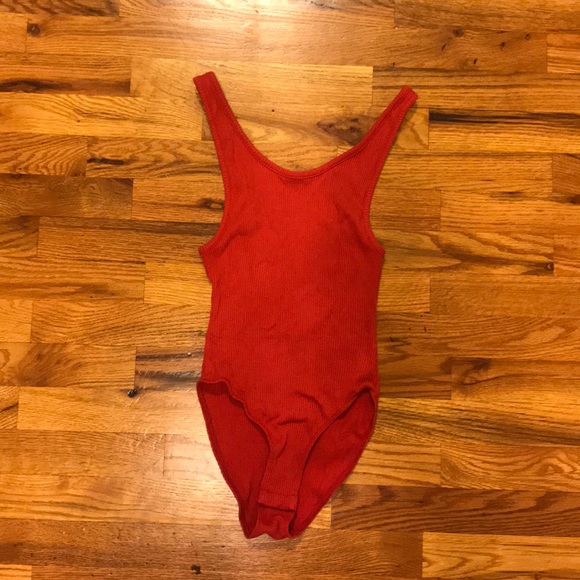 Ribbed Bodysuit. Out from Under. - Picture 3 of 3